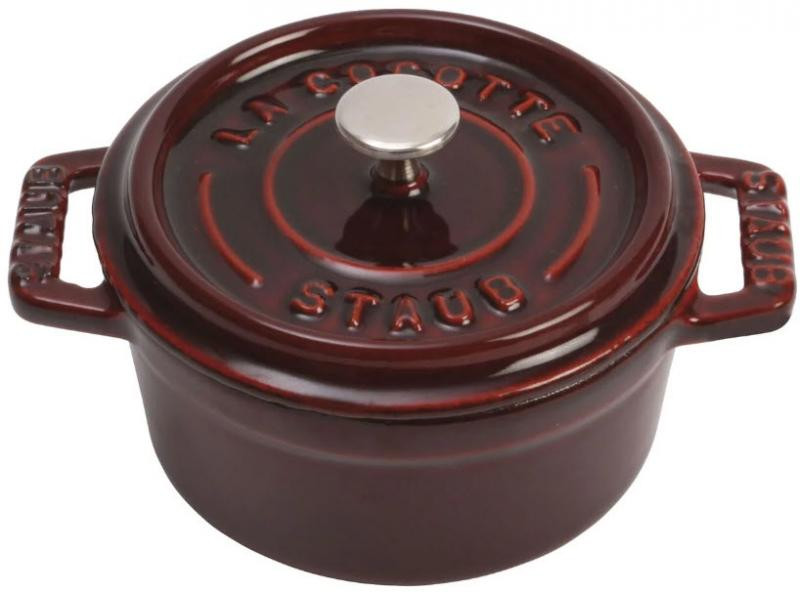 Staub Cocotte Mini hrnec kulatý 10 cm/0,25l grenadina 1101087