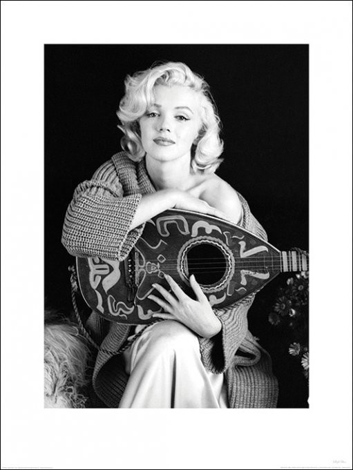 PYRAMID Umělecký tisk Marilyn Monroe - Lute, (60 x 80 cm)