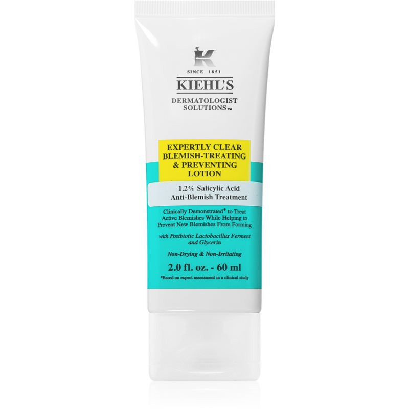 Kiehl's Dermatologist Solutions Expertly Clear Blemish-Treating & Preventing Lotion krém na obličej na aknózní pleť pro ženy 60 ml