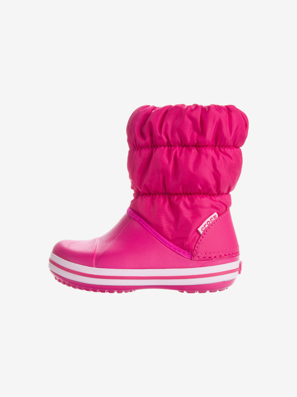 Crocs Winter Puff Sněhule dětské Růžová