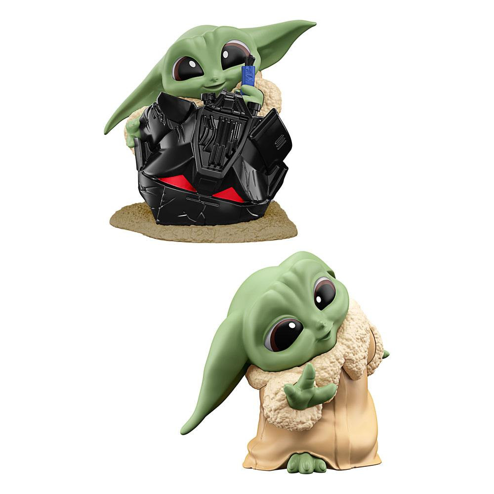 Hasbro | Star Wars Mandalorian - Bounty Collection 2-Pack Grogu Helmet Hijinks & Peek-A-Boo 6 cm