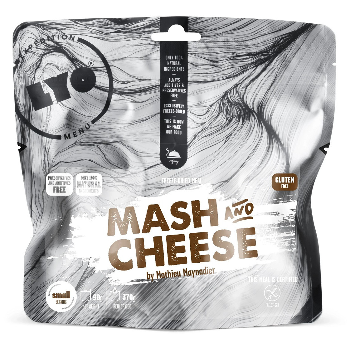 Dehydrované jídlo Lyo food Mash & Cheese 370g