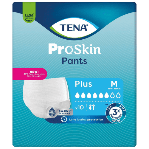 TENA Proskin Pants Plus M Inkontinenční kalhotky 10ks