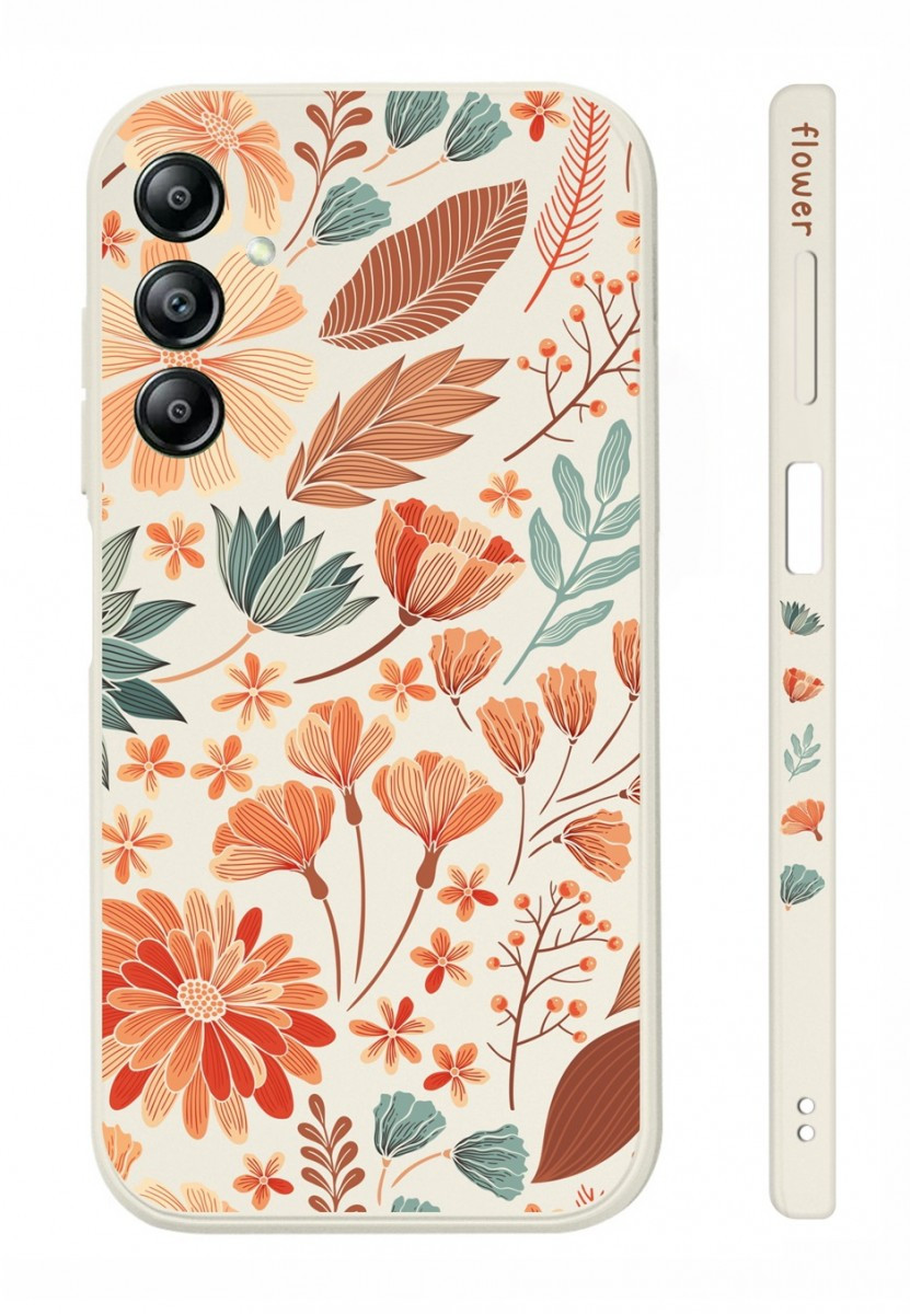 Kryt TopQ Design Samsung A14 Luční kvítí 121542