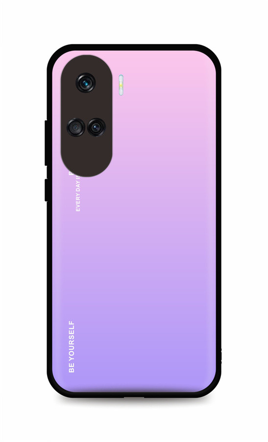 Kryt TopQ LUXURY Honor 90 Lite 5G pevný duhový růžový 120731