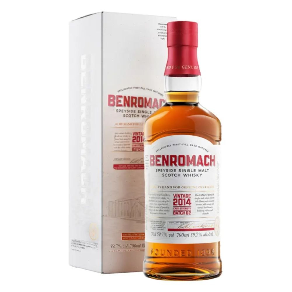 Benromach Cask 2014 Strenght Batch 02 0,7l 59,7% GB / Rok lahvování 2024