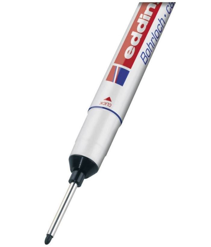 Popisovač  otvorů s dlouhým hrotem černý 0,7mm EDDING 8850