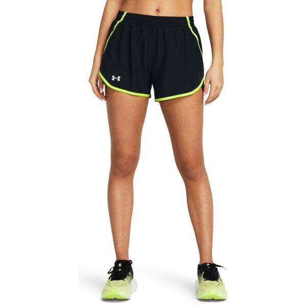 Under Armour FLY BY 3'' Dámské kraťasy, černá, velikost