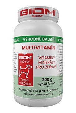 Giom S Pes Multivitamín 200g Plv