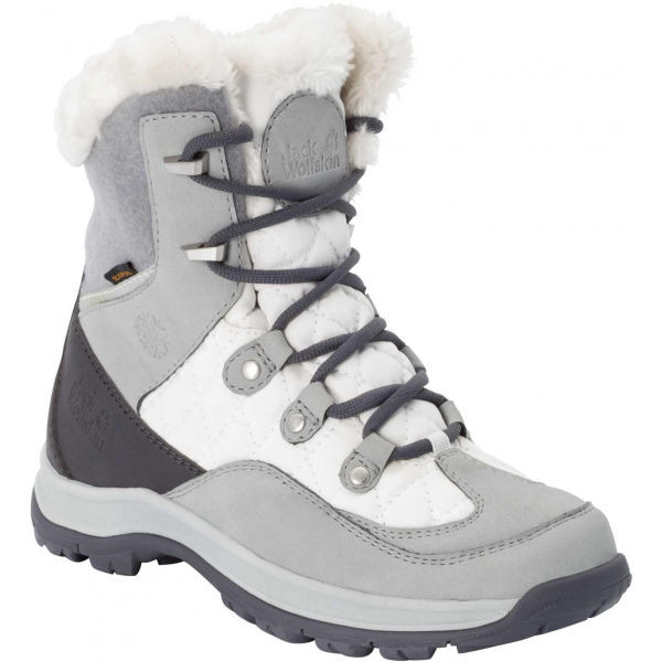 Jack Wolfskin ASPEN TEXAPORE MID W Dámská zimní obuv, šedá, velikost 37