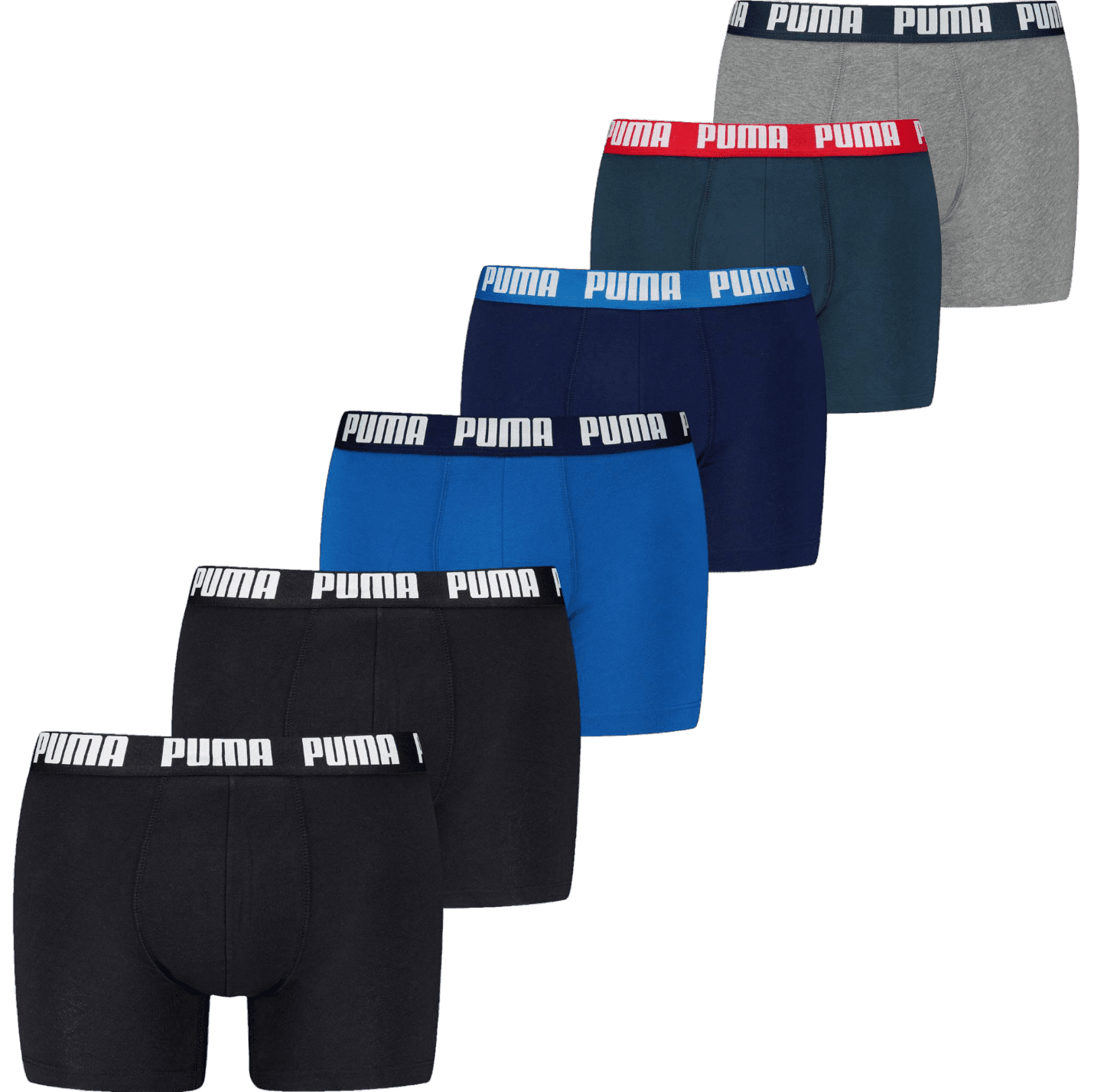 Boxerky Puma  Everyday Boxer 6 Pack