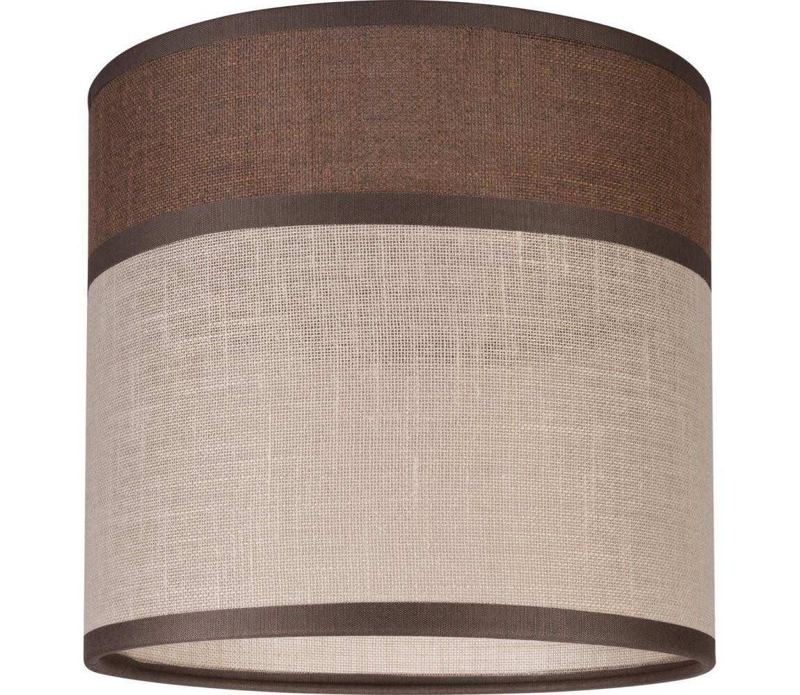 Náhradní stínidlo ANDREA E27 pr. 16 cm hnědá/béžová