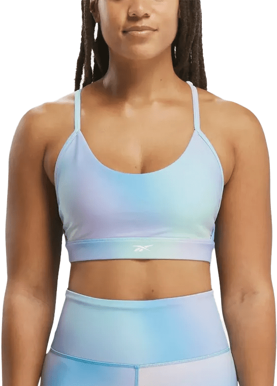 Podprsenka Reebok LUX STRAPPY BRA AOP