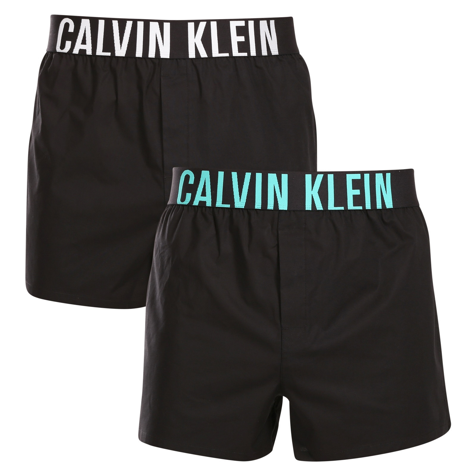 2PACK pánské trenky Calvin Klein černé (NB3833A-MVL) S