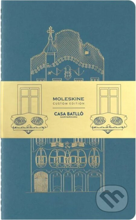Moleskine - sada 2 zošitov Cahier Casa Batlló - Moleskine