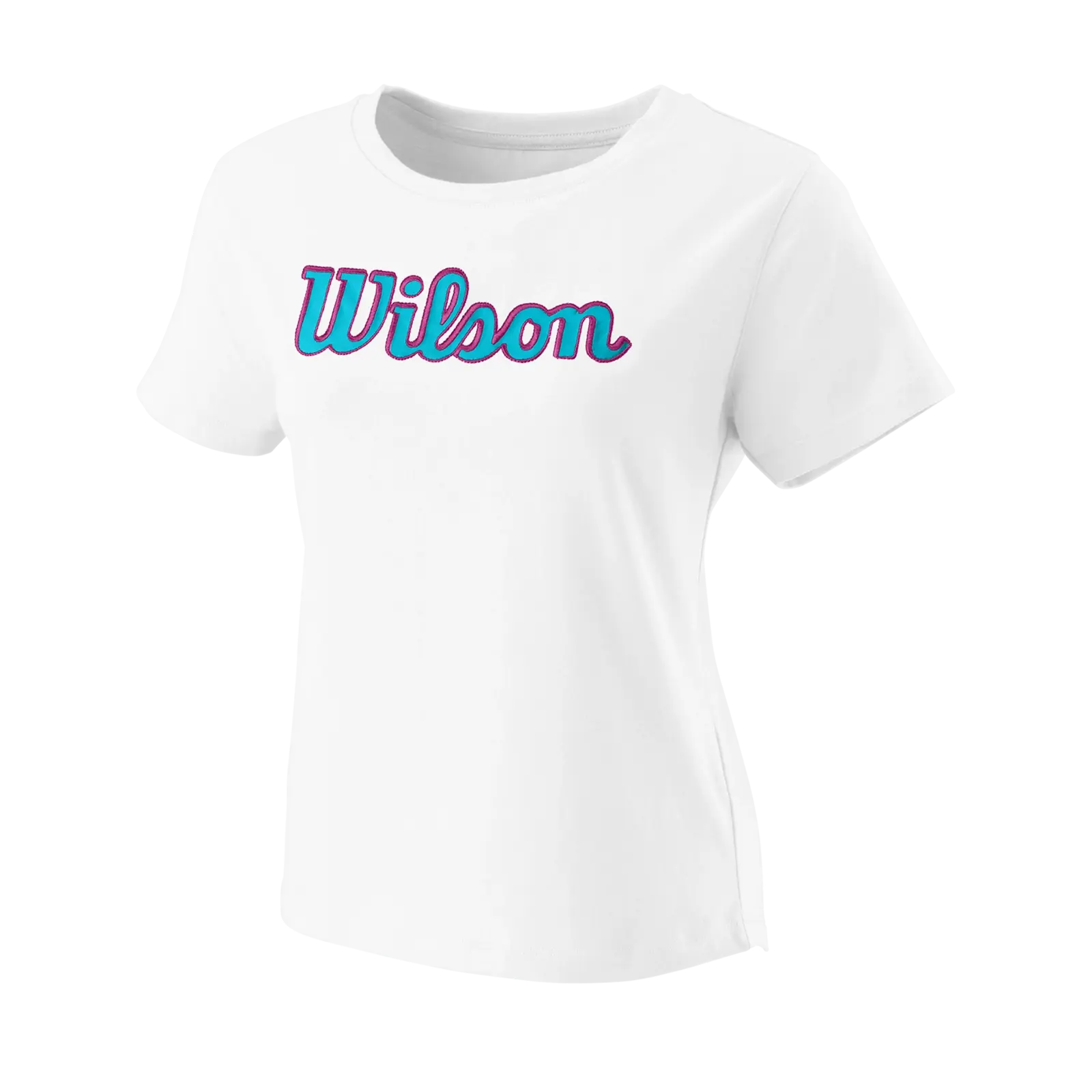 Dámské tričko Wilson  Script Eco Cotton Tee W White  M