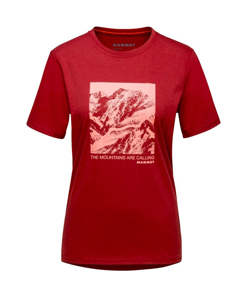 Dámské tričko Mammut  Core T-Shirt Blood Red