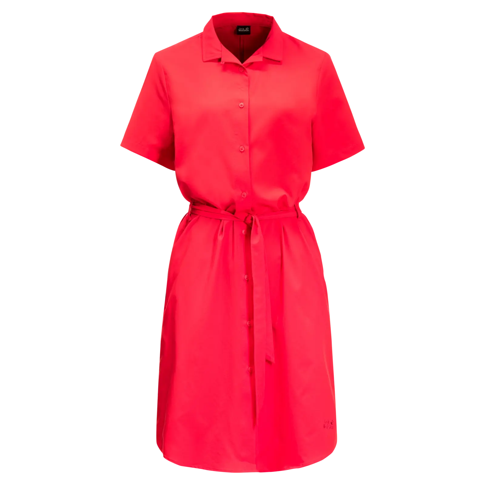 Dámské šaty Jack Wolfskin  Holiday Midi Dress Tulip Red