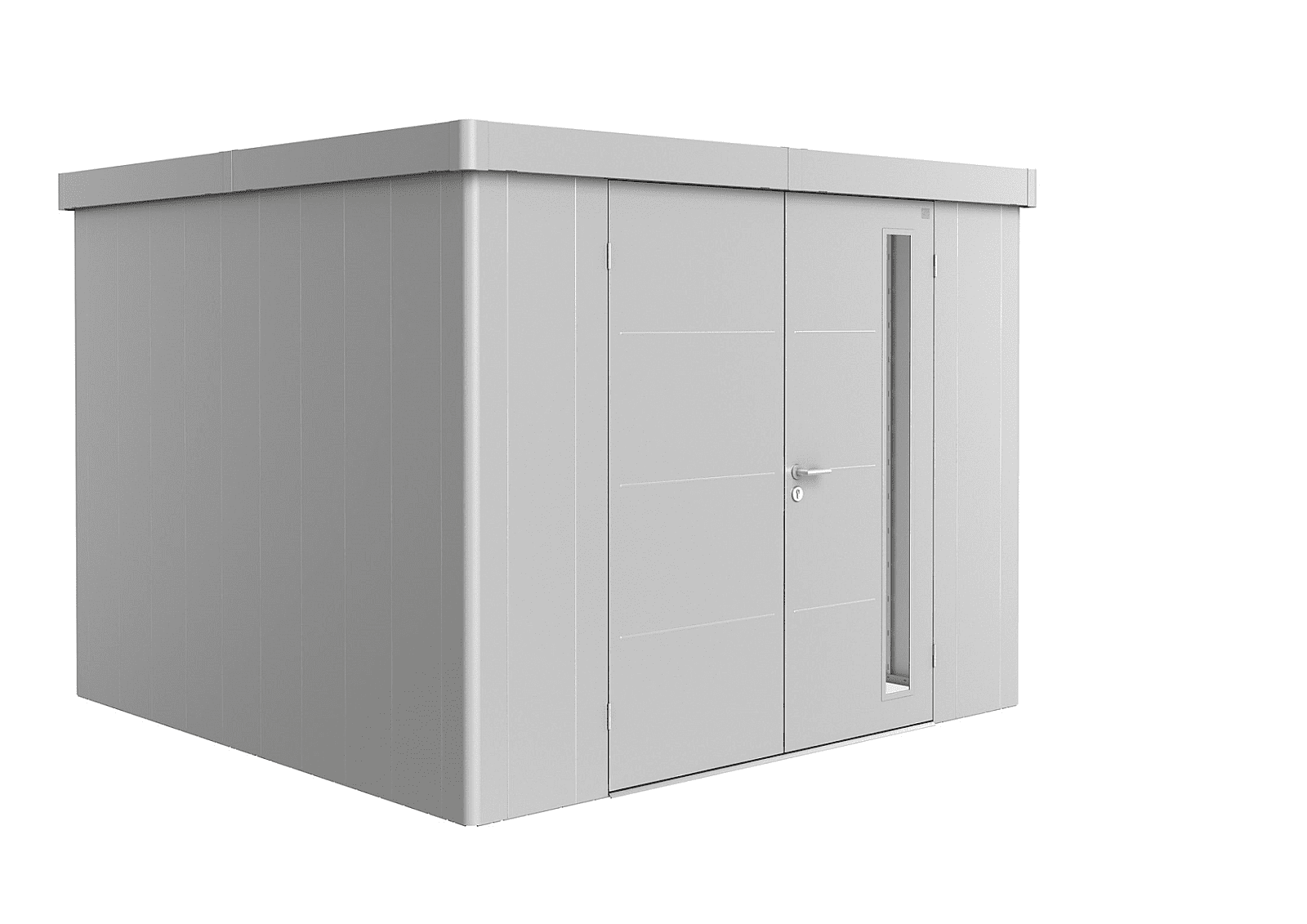 Biohort Zahradní domek BIOHORT Neo 3C duo 292 × 292 cm (stříbrná metalíza)