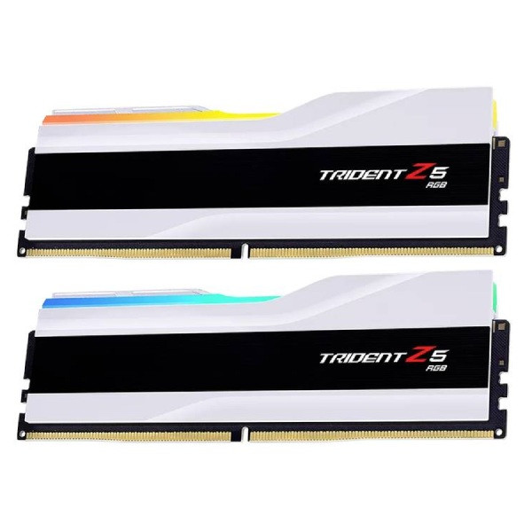 G.SKILL 32 GB Paměťová sada DDR5 6000 CL32 Trident Z5 RGB, bílá