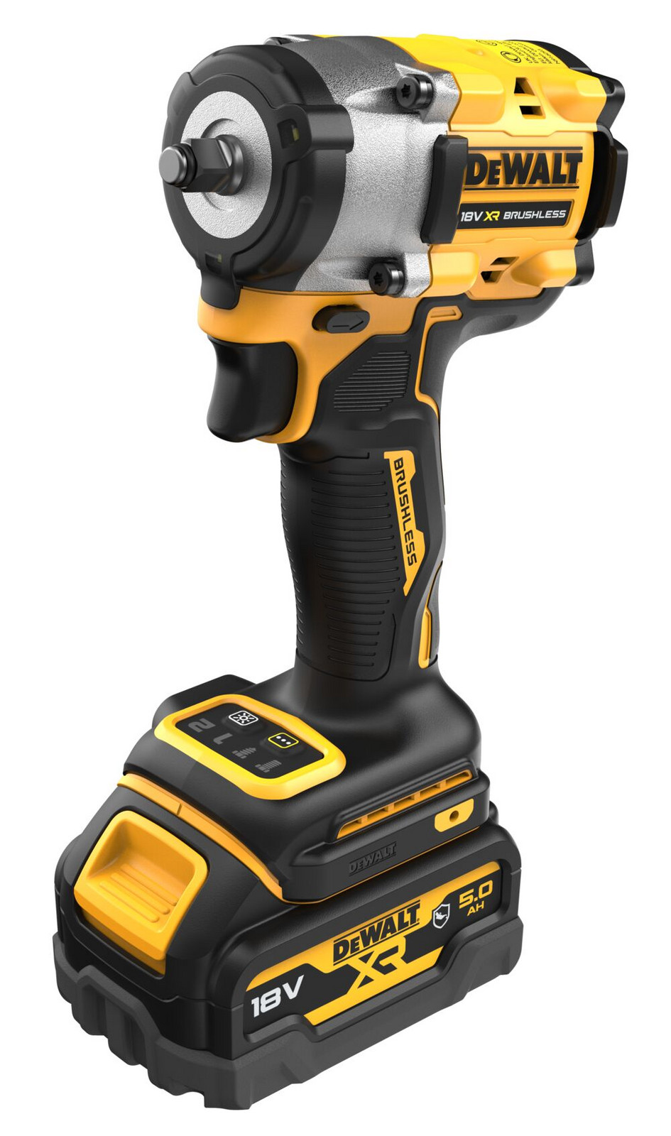 DeWALT DCF923P2G 18V (2x5Ah) rázový utahovák 3/8