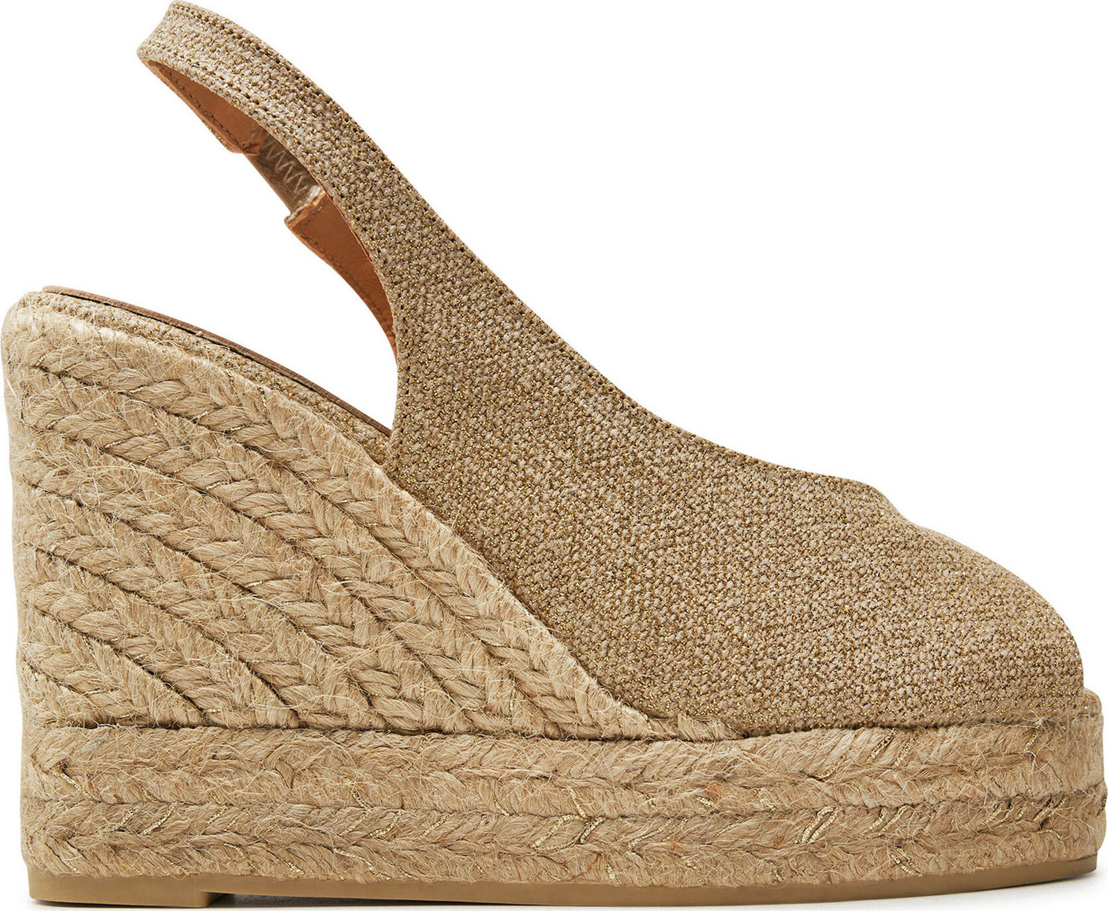 Espadrilky Castañer Barbara/8Ed/032 023409 Zlatá