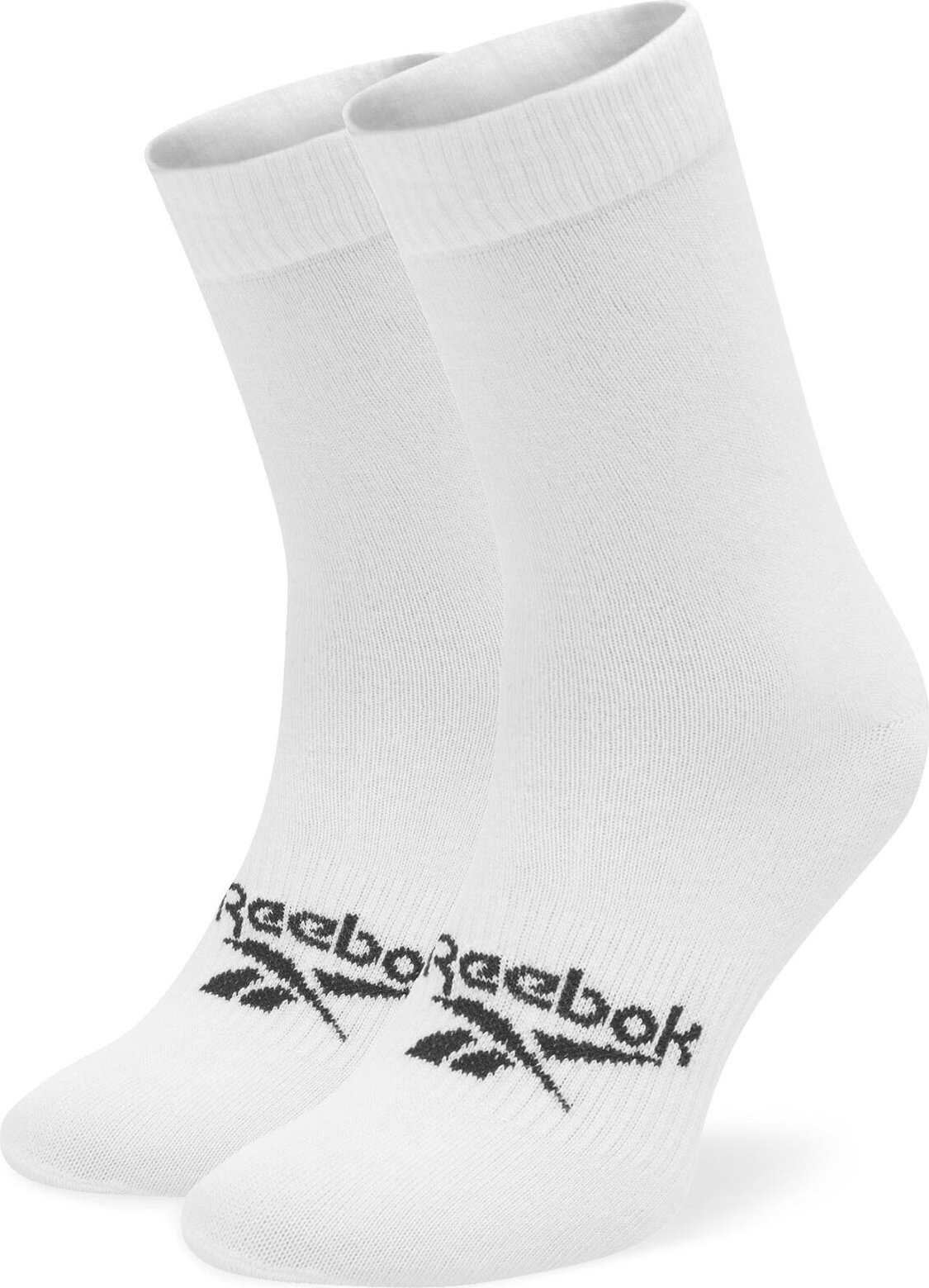 Pánské klasické ponožky Reebok Act Fo Mid Crew Sock GI0075 Bílá