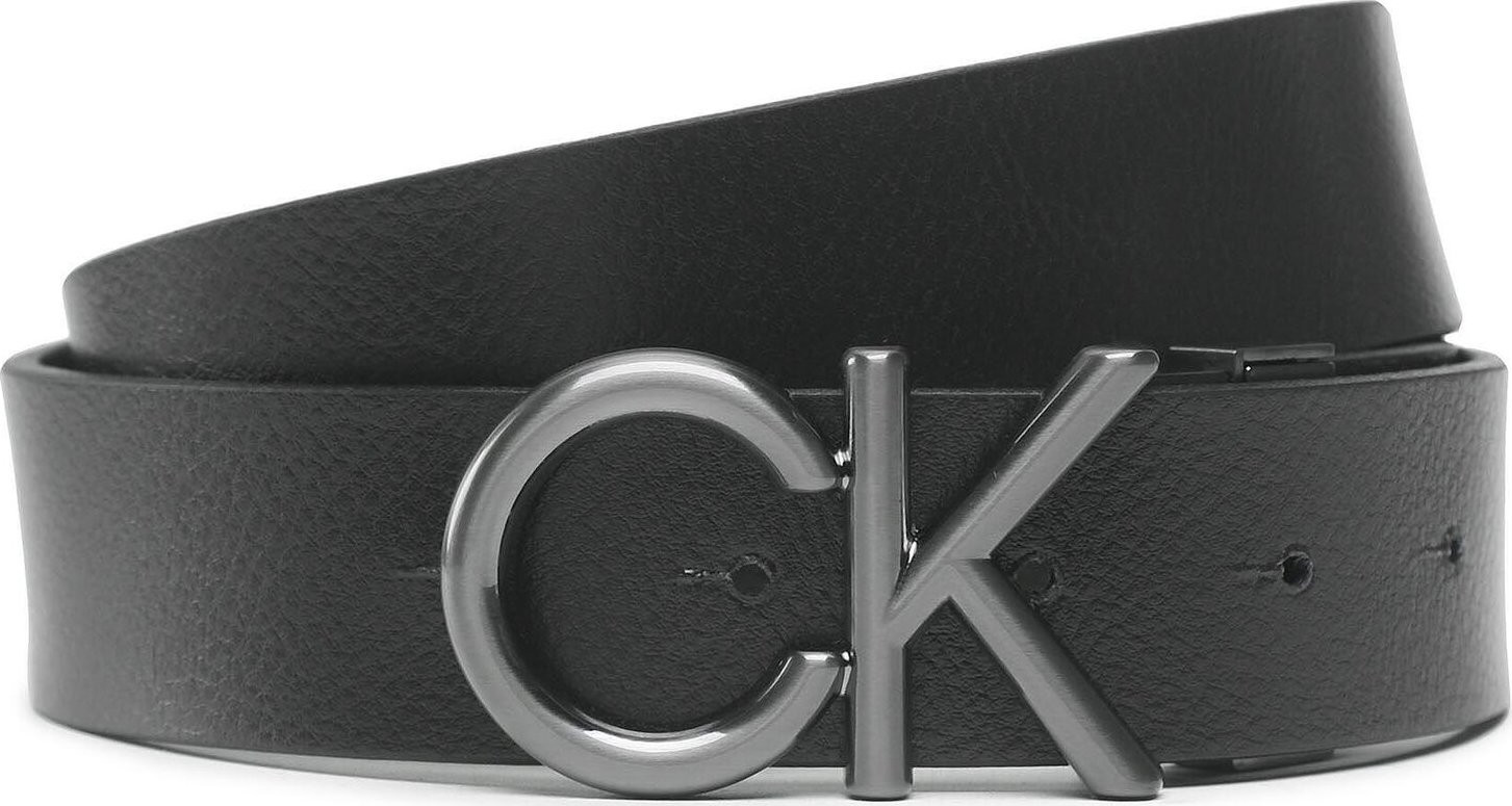 Pánský pásek Calvin Klein Adj/Rev Ck Metal Bombe Pb 35mm K50K510354 BAX