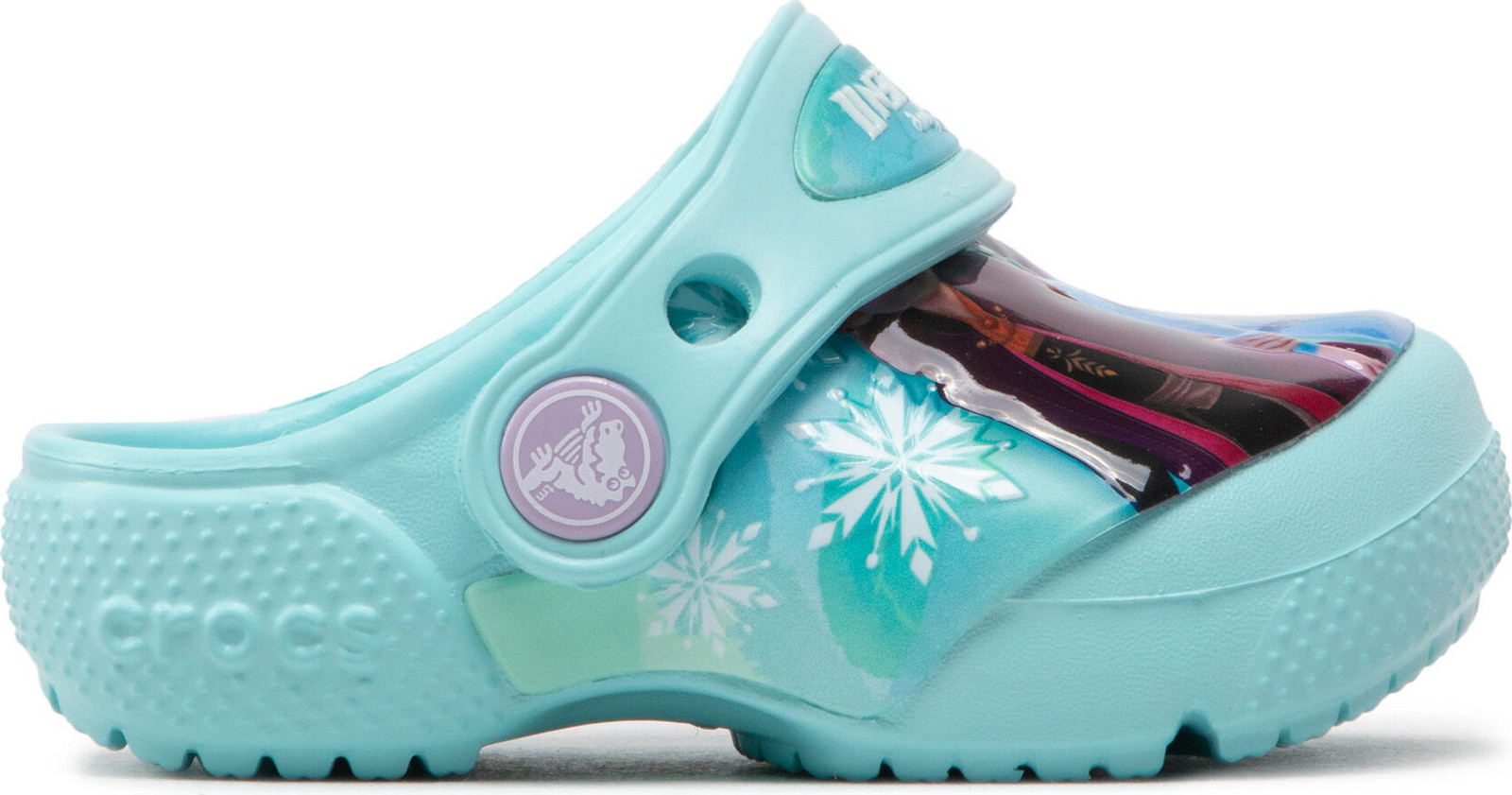 Nazouváky Crocs FROZEN Fl Disney Frozen II Clog T 206804 Modrá