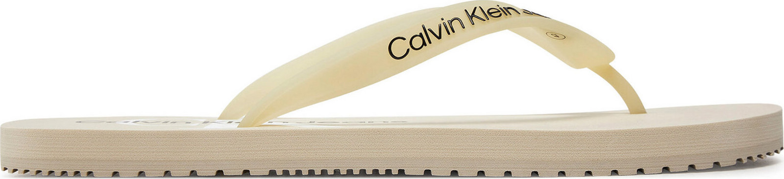 Žabky Calvin Klein Jeans Beach Sandal Monogram Tpu YM0YM00838 Černá