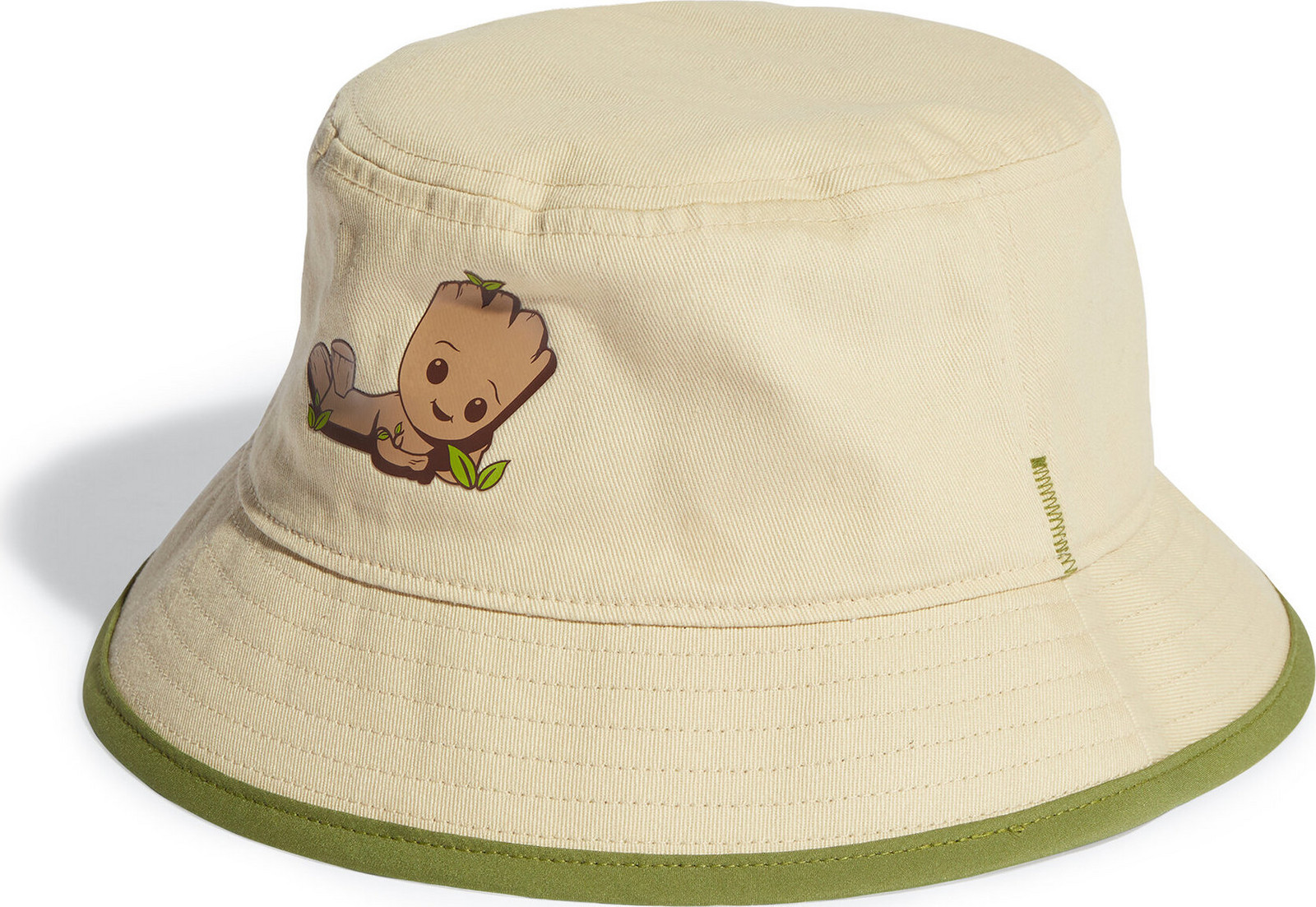 Klobouk adidas Marvel's I Am Groot Bucket IU4869 Béžová