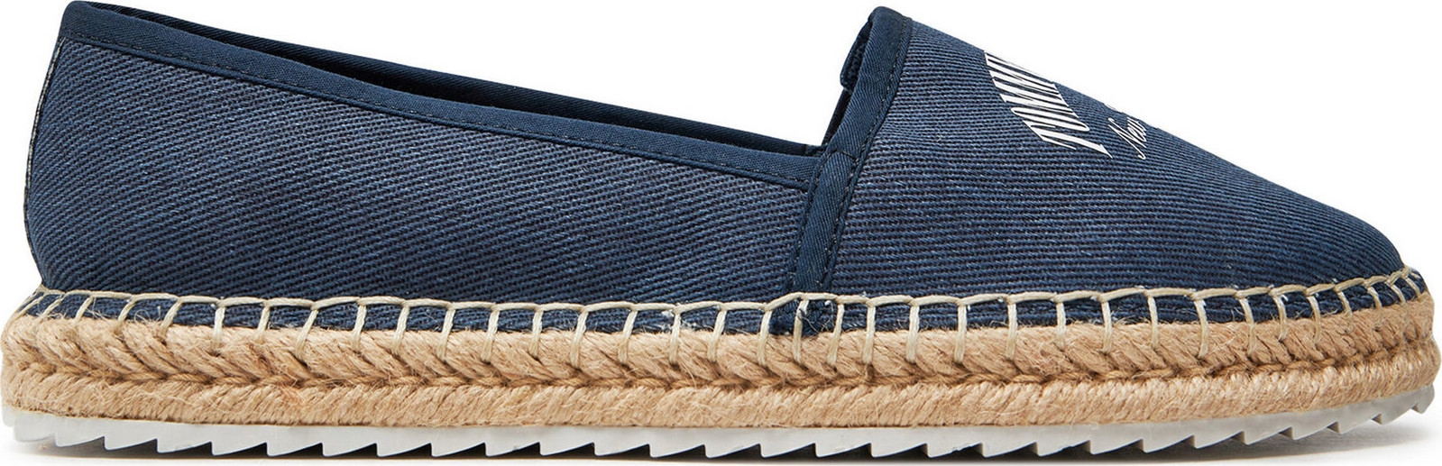 Espadrilky Tommy Jeans Tjw Varsity Espadrille EN0EN02470 Tmavomodrá