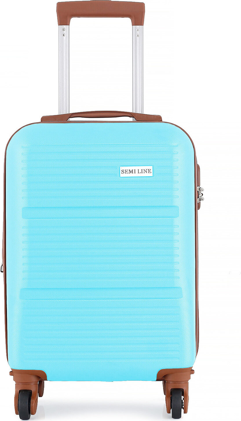 Kabinový kufr Semi Line T5640-2 Světle modrá