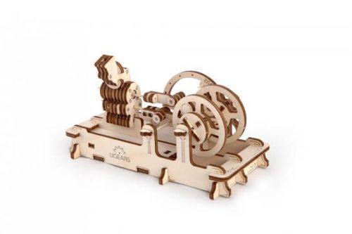 Dřevěná stavebnice 3D mechanické Puzzle Pneumatický motor