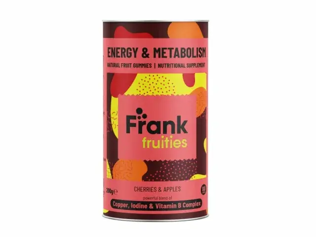 Frank Fruities Fruit Gummies Energy & Metabolism 200 g