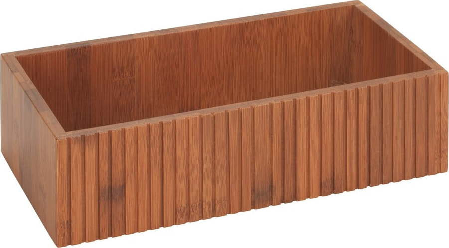 Bambusový úložný box v přírodní barvě 30x15x8 cm Mera – Wenko