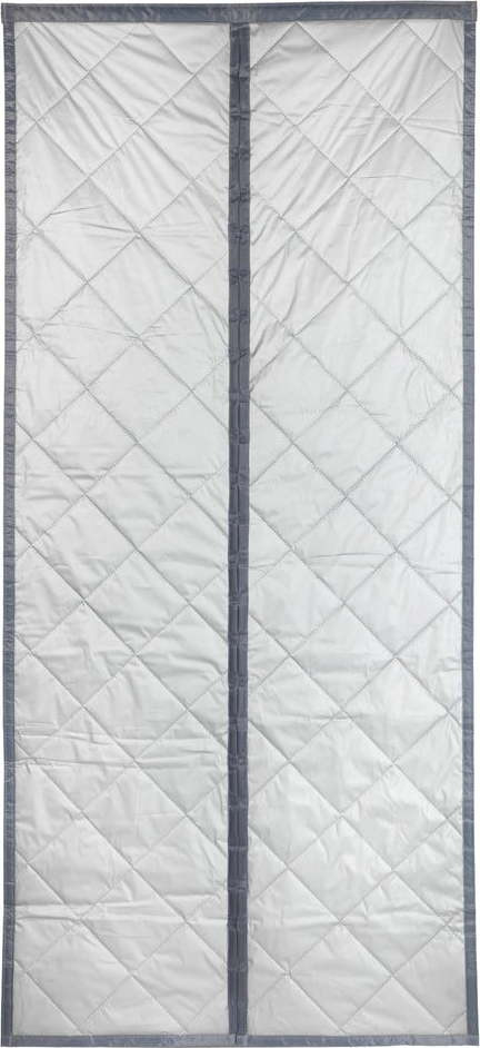 Termo závěs do dveří v šedo-stříbrné barvě 90x200 cm – Maximex