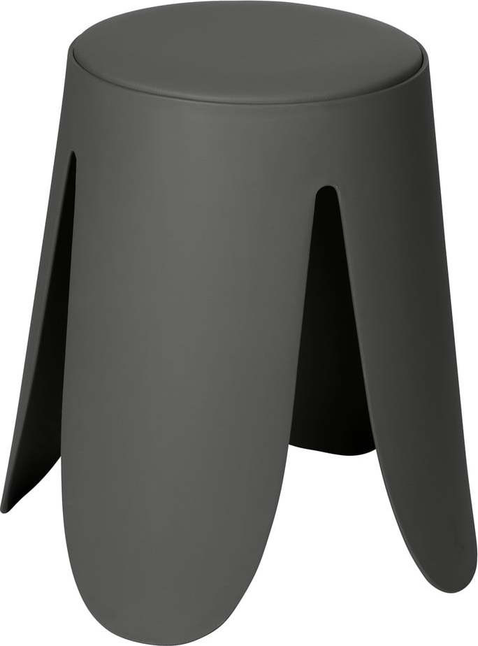 Antracitová plastová stolička Comiso – Wenko