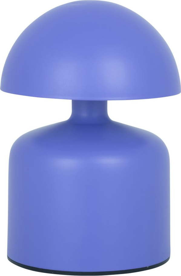 Fialová stolní lampa s kovovým stínidlem (výška 15 cm) Impetu – Leitmotiv