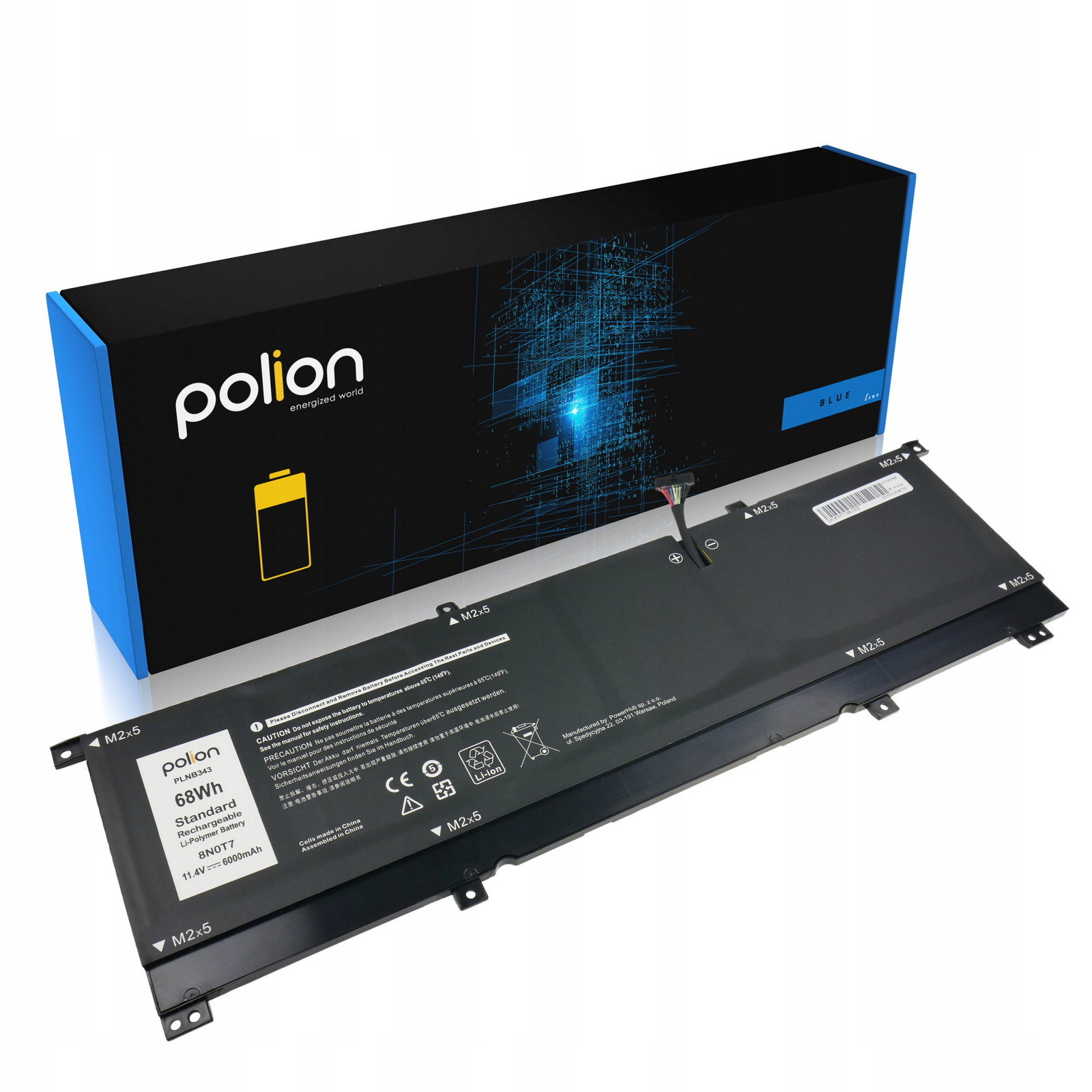 Baterie 8N0T7 0TMFYT pro Dell Precision 5530 2-v-1 Xps 15 9575