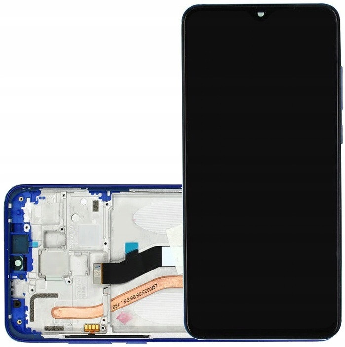 Displej Xiaomi Redmi Note 8 Pro S Rámečkem Modrý