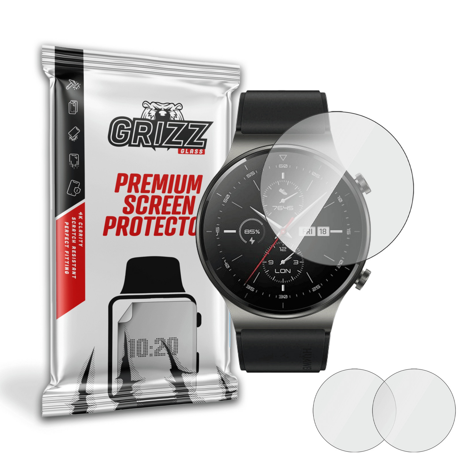 Hybridní sklo Grizz Glass Watch Gt 2 Pro