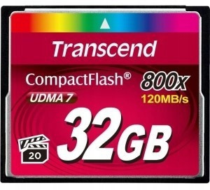 Paměťová karta Transcend CompactFlash 32GB