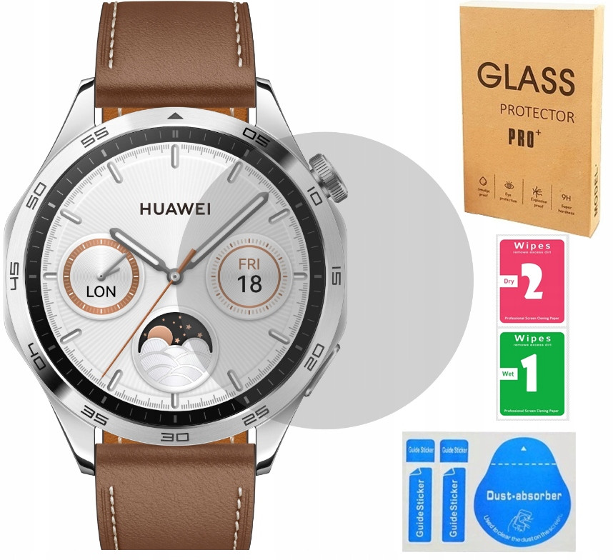 Ochranné Tvrzené Sklo Rychlé Na Displej 9H Pro+ Pro Huawei Watch Gt 4 46MM