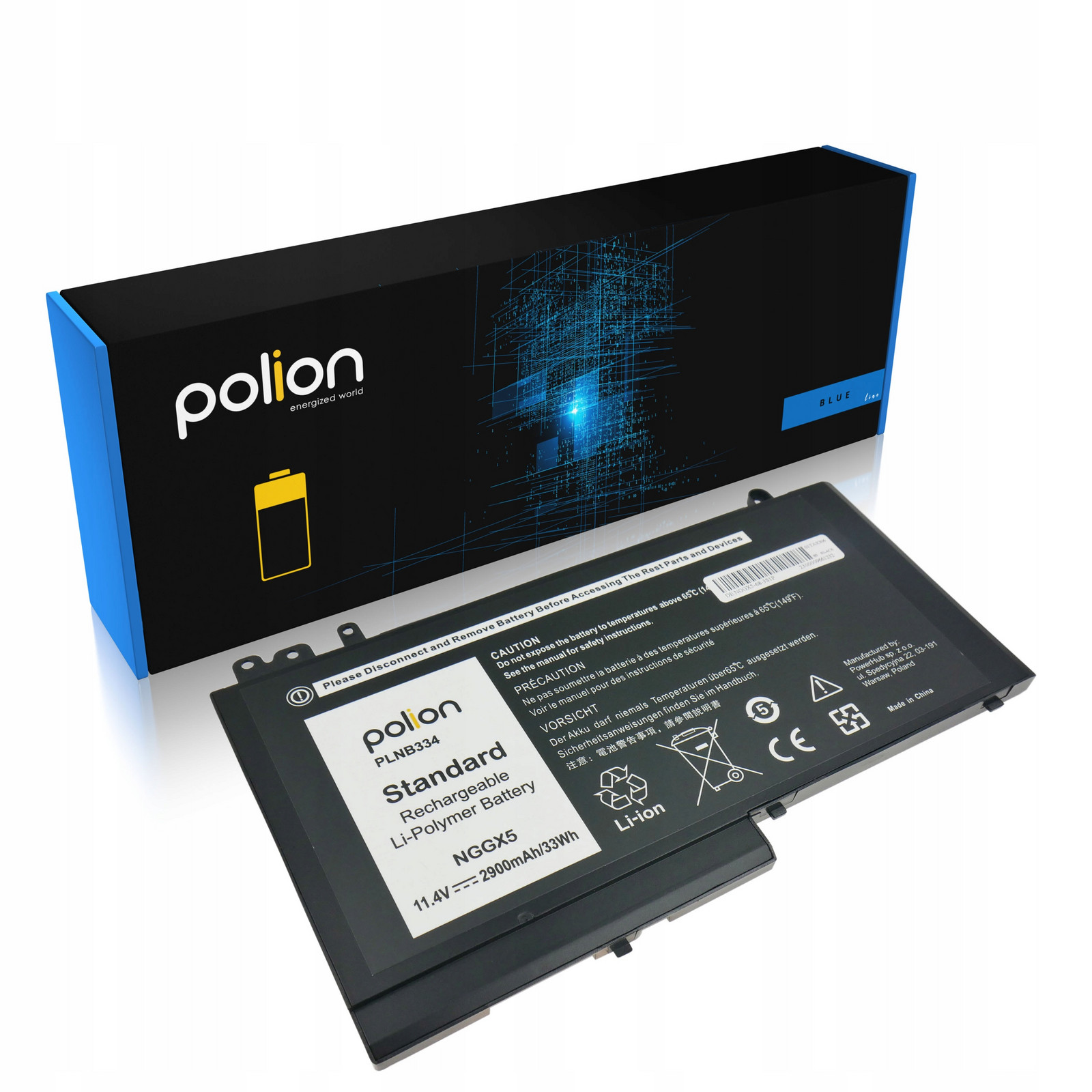 Baterie NGGX5 pro Dell Latitude 12 E5270