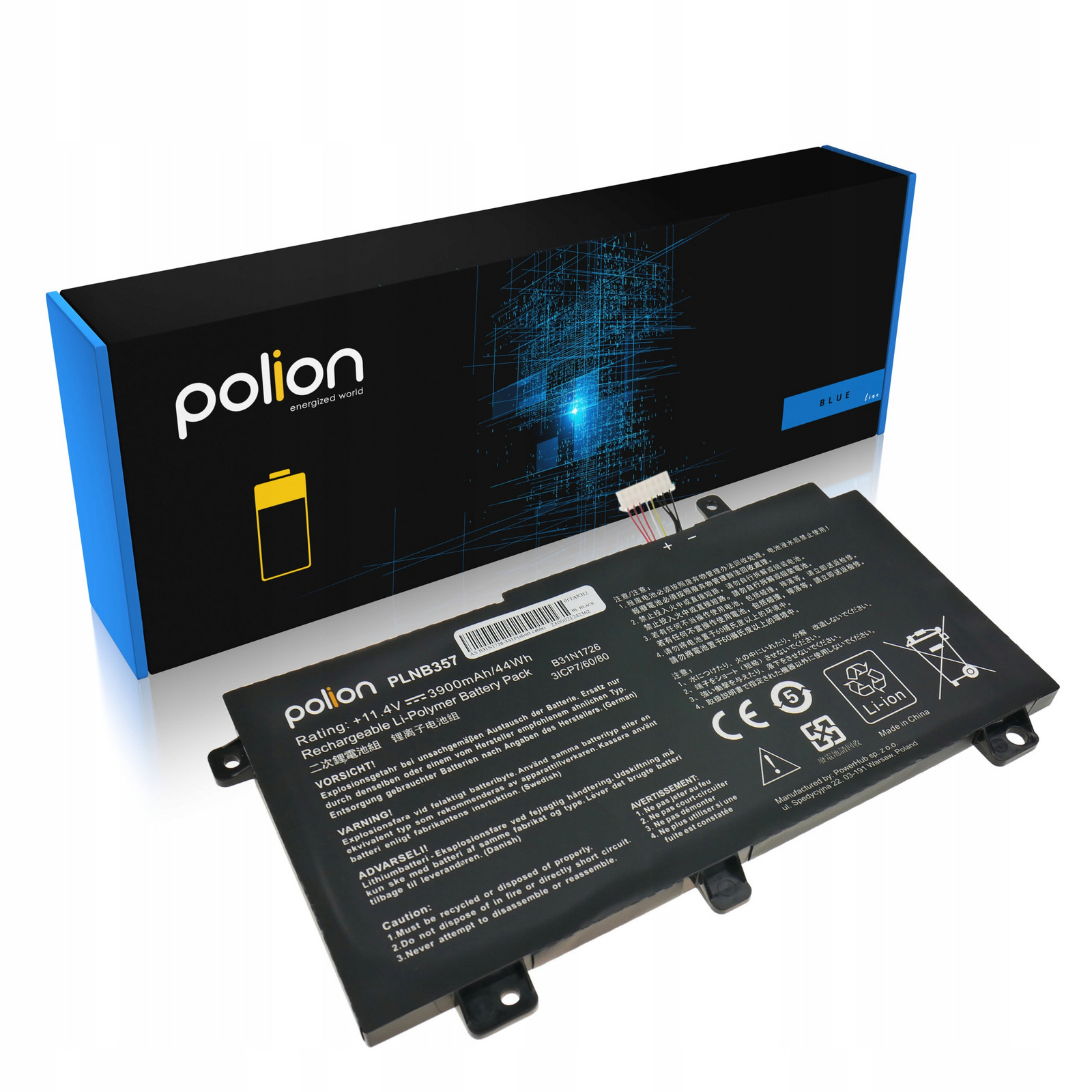 Baterie B31N1726 pro Asus Tuf FX504 FX504G FX504GE FX80G FX505 FX80 FX80GD