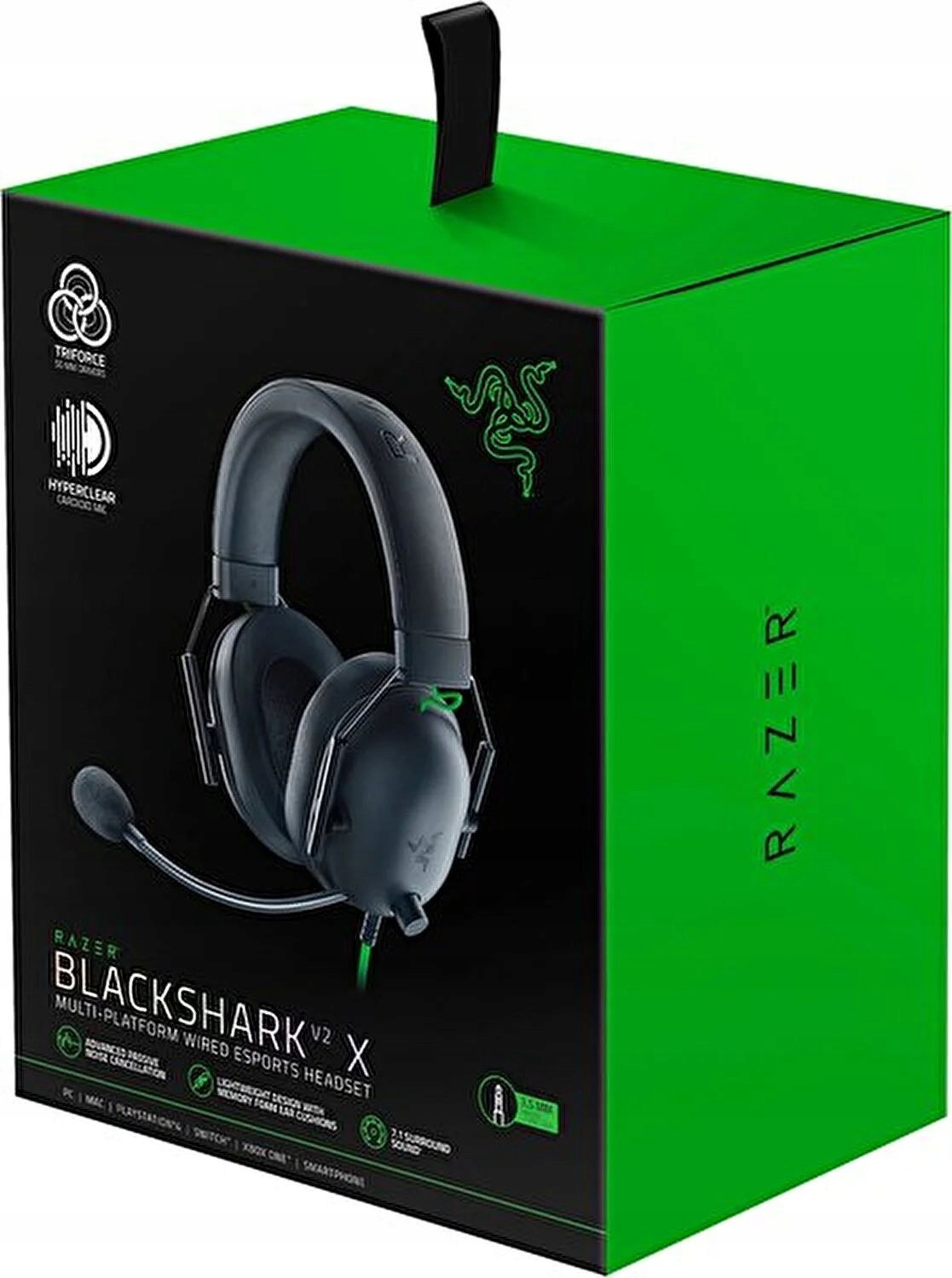 Razer Blackshark V2 X Černý Box Originál drátová sluchátka