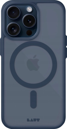 Pouzdro Case Ochranné Kryt Pro Iphone 15 Pro Max Magsafe Laut Dark Blue