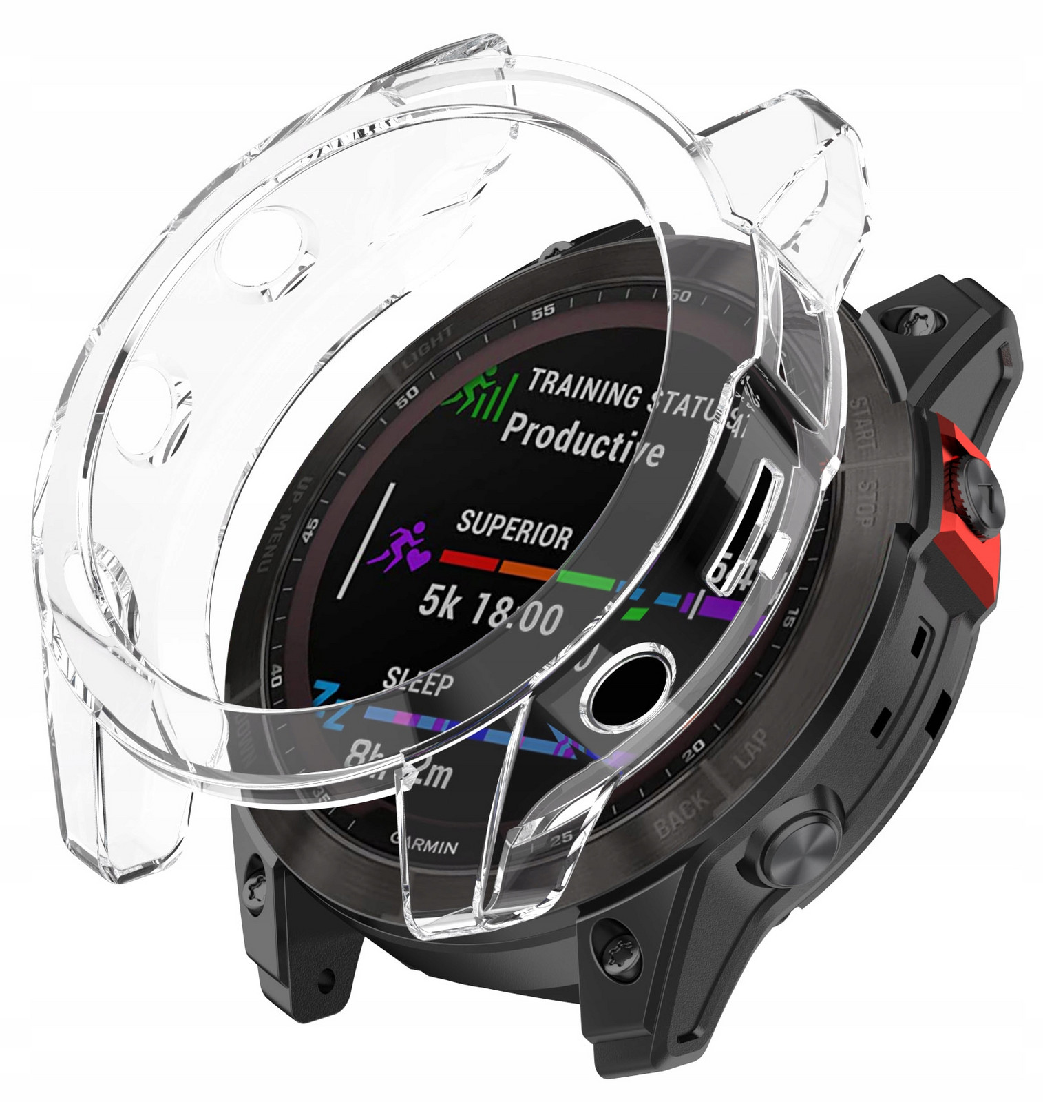 Řemínek E-inventory pro Garmin bezbarvá guma