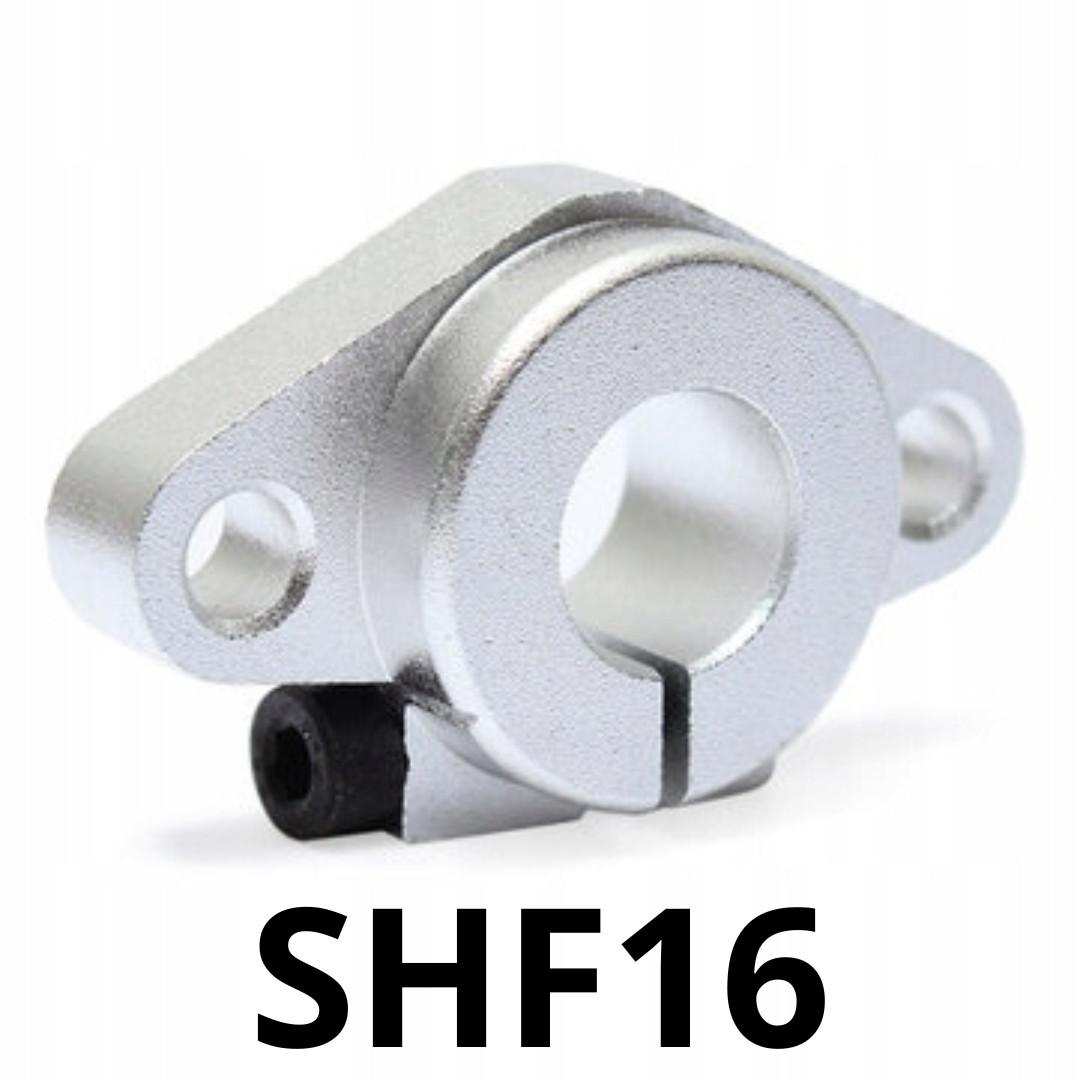 SHF16 Koncový Wspornik Liniového Walka 16mm kulatý
